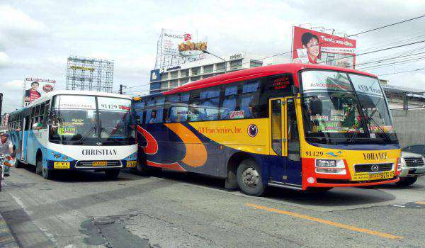 xe bus tai Philippines