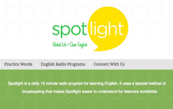 Spotlight English các trang web học tiếng Anh hay