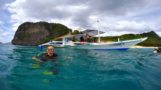 lan bien tai EL Nido